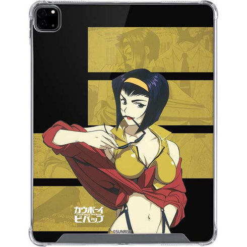 Cowboy Bebop Faye iPad Pro 12.9in (2020) Clear Case
